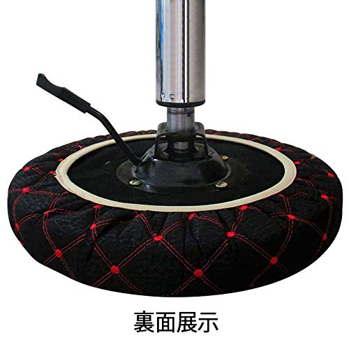 Chami Stool Cover Round Chair Cover Chair Cover Chair Cushion Chair Pad Ventilation Set of 2 (Beige 35cm)