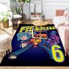 Scott Pilgrim anime design Rug Floor Mat for Living Room or Bedroom Soft and Comfortable Carpet a Gift for Birthday and Holiday.
