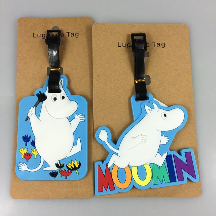 Pattern Luggage Snufkin Identification Plate Hanging Boarding Tool Pass