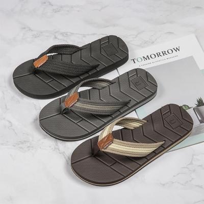 Fashion WOTTE Summer Slippers Men Drainage Non-Slip Flip Flops Men Beach Slides  Shoes Outdoor Comfort Chanclas Hombre Big Size 40-50