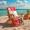 1pc Cars Adventures Beach Towel, Highly Absorbent, Soft Comfortable, Yoga, Swimming, Fitness, Camping, Beach Activities. B730029