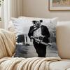 Movie Horror The TTexas Chain Saw MMassacre Cushion Cover Pillowcase Antidustmite Living Room Sofa Decor Cushion Room