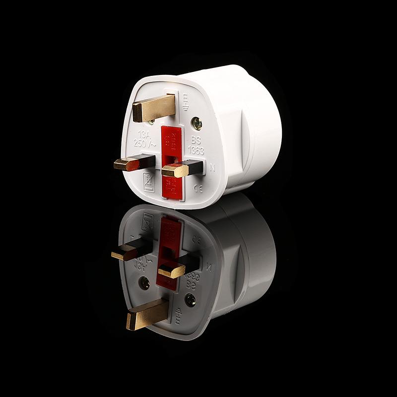 German to UK 13A Adapter | 16A Euro Power Converter Plug with Fuse