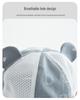 Cute 3D Little Bear Fisherman Hat - Windproof, Sun Protection, Versatile Mesh for Outdoors