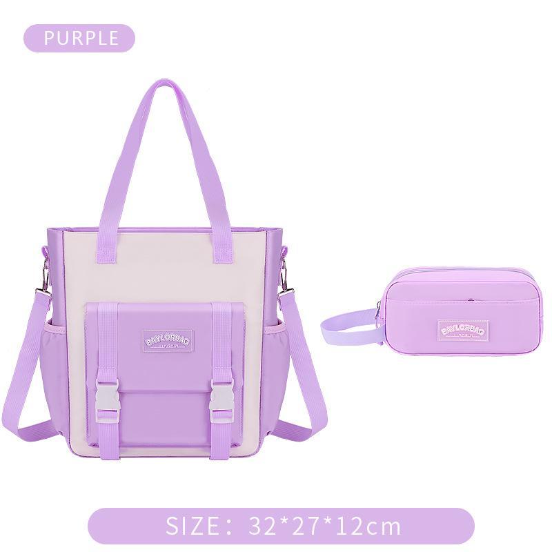 Large-Capacity Tutoring and Art Bags for Primary and Junior High Students: Shoulder, Handheld, and Handbags