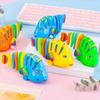 Cartoon Wind-Up Wiggle Fish Toys Running Clockwork Classic Toy Newborn Spring Toy Toys For Children Parent-Child Interactive Toy