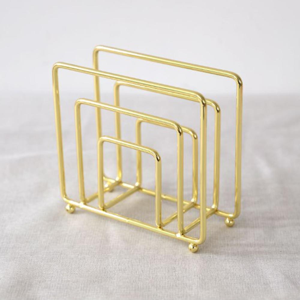 Napkin Holder for Table Freestanding Napkin Holder Dispenser Minimalist Paper Napkin Holder Iron Napkin Dispenser Reusable Table