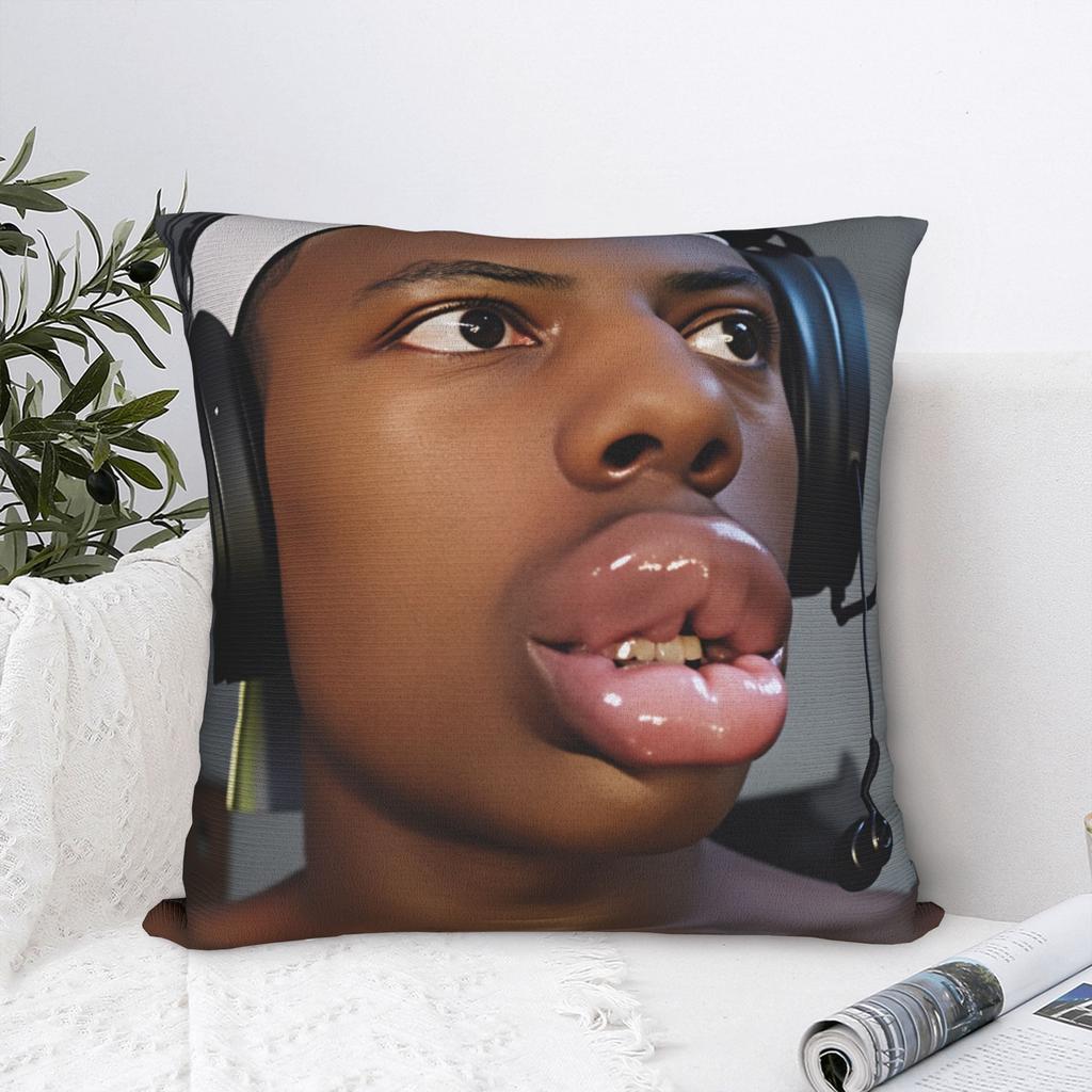 Ishowspeed Extra Meme Pillow Case Comfy Pillow Cover Cute Funny Pillowcases For Office Car Home Decor