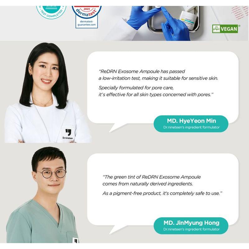 Dr.nineteen - PoreXsome ReDRN Exosome Ampulle 15ml x 2 Stück
