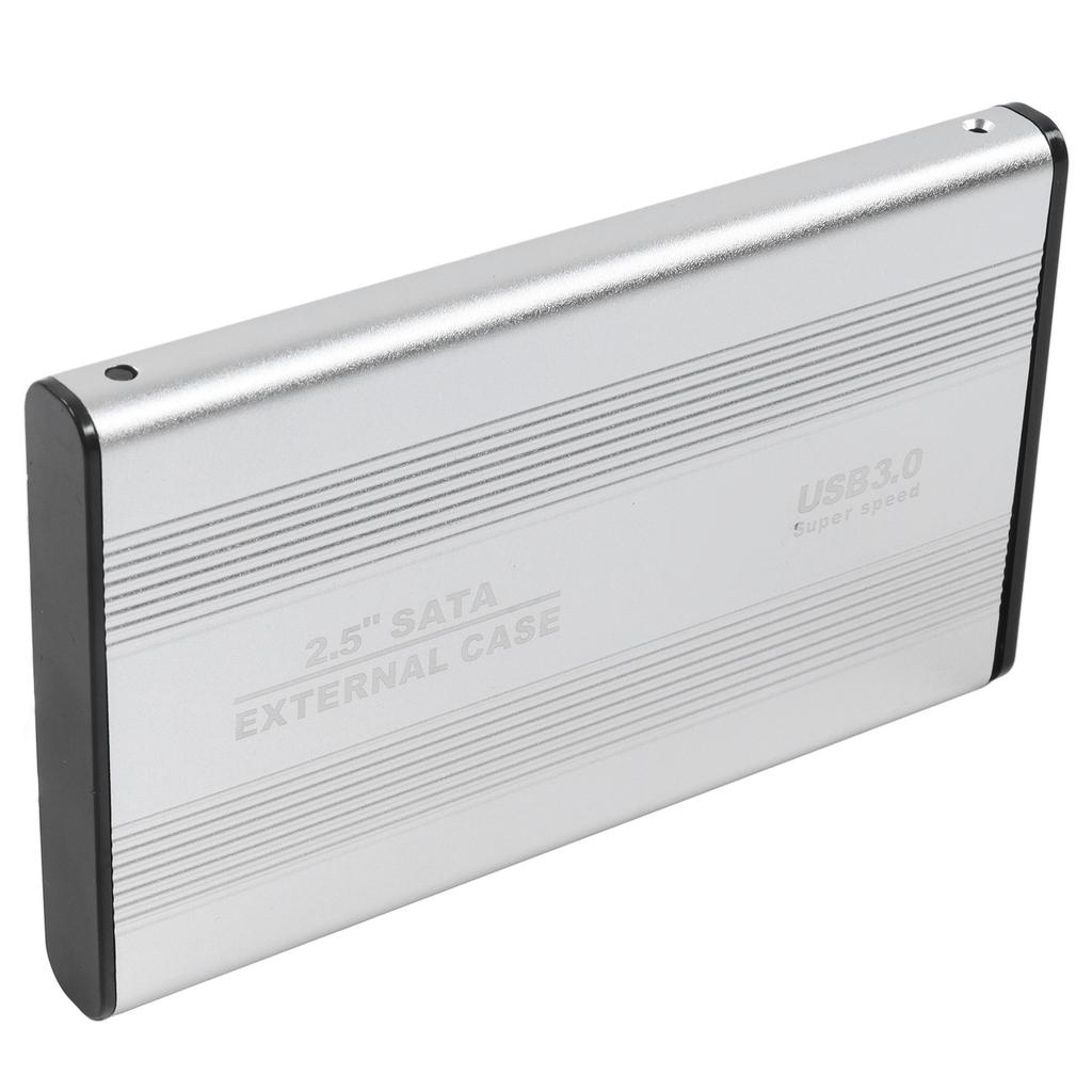 Hard Drive Enclosure 2.5in 4TB LED Indication Aluminum Housing Hot Swappable 5Gbps USB 3.0 Port External HDD Case