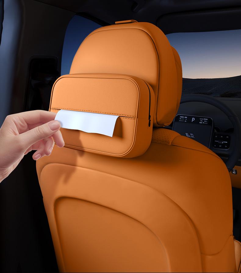 Compatible with Galaxy Star Shine 8 Car Tissue Box, New Model Seat Hanging Tissue Holder, Interior Paper Box