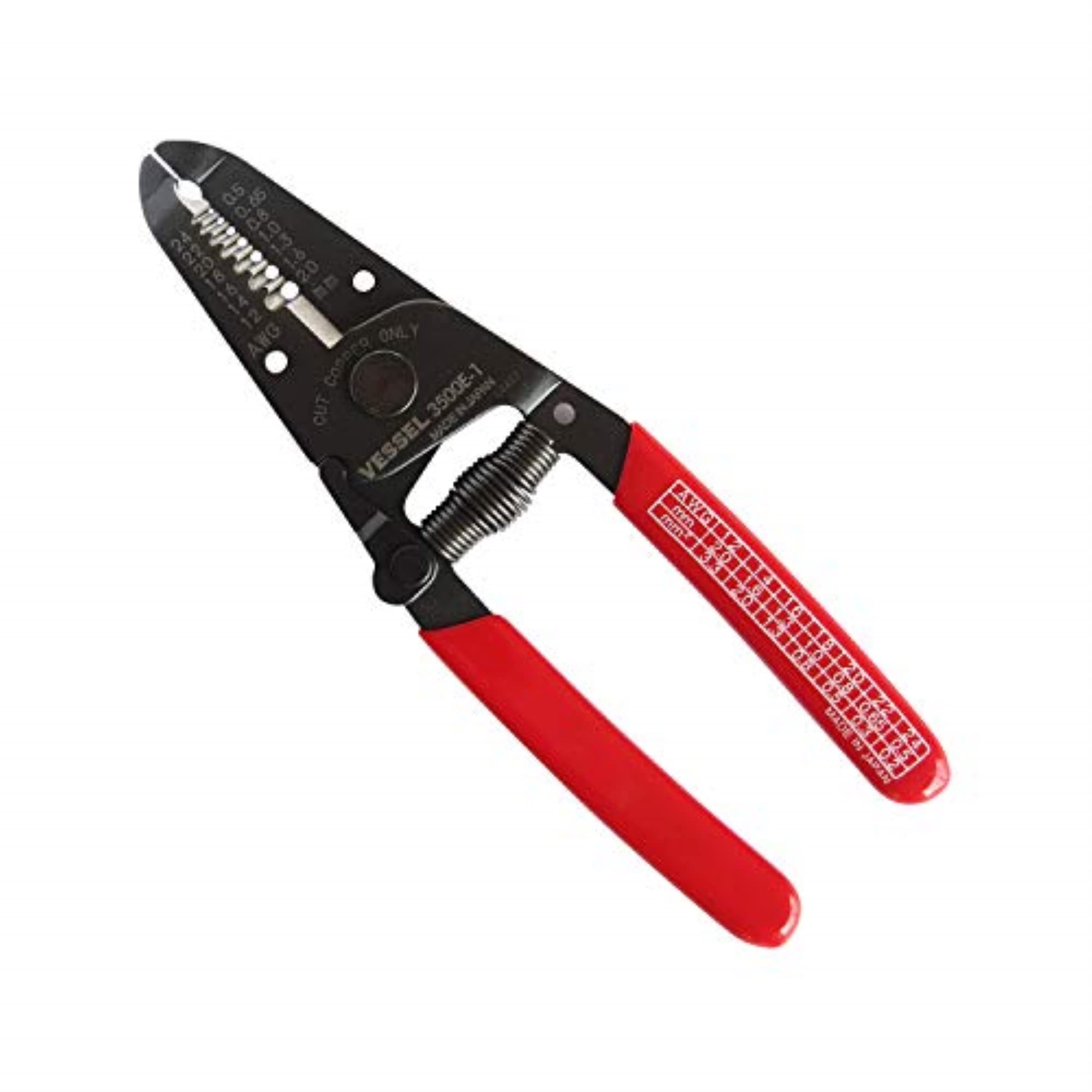 

Инструмент для зачистки проводов VESSEL, совместимый с тестом на квалификацию электрика 3500E-1