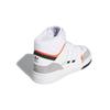 Adidas Originals Drop Step J Comfortable Casual High-Top Kids Skate Shoes Kids Sneakers White Gray EE8755