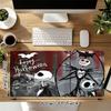 1Pc Nightmare Before Halloween Gaming Mouse Pad Keyboard Desk Mat Non-slip Rubber Lock Edge Waterproof Computer Mousepad for Office Home Decor Q177