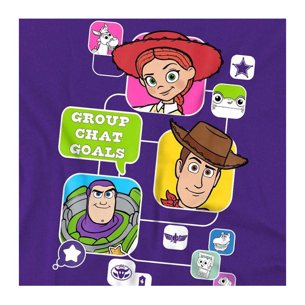 Toy Story 5 Childrens/Kids Group Chat Goals T-Shirt