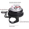 Bicycle Bell, Bike Bell with Compass and Loud Crisp Clear Sound for Scooter Mountain Bike