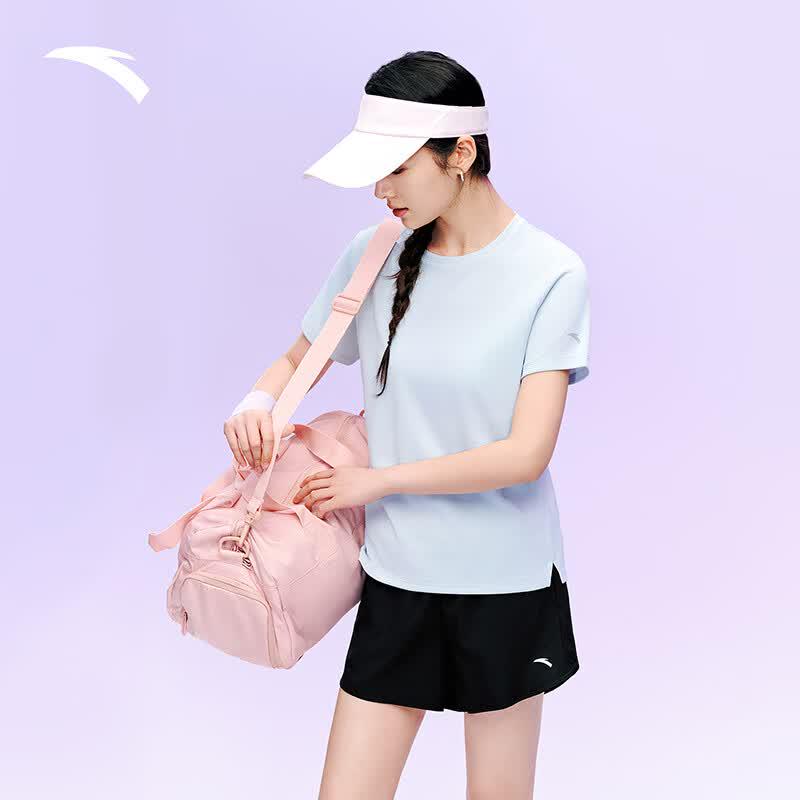 Anta Women's Quick-Dry Sports Set (T-shirt & Shorts)