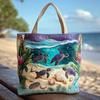 New Digital Printing Tote Bag Personalized Floral Quilted Tote Bag Tote Bag Shopping Bag Beach Bag