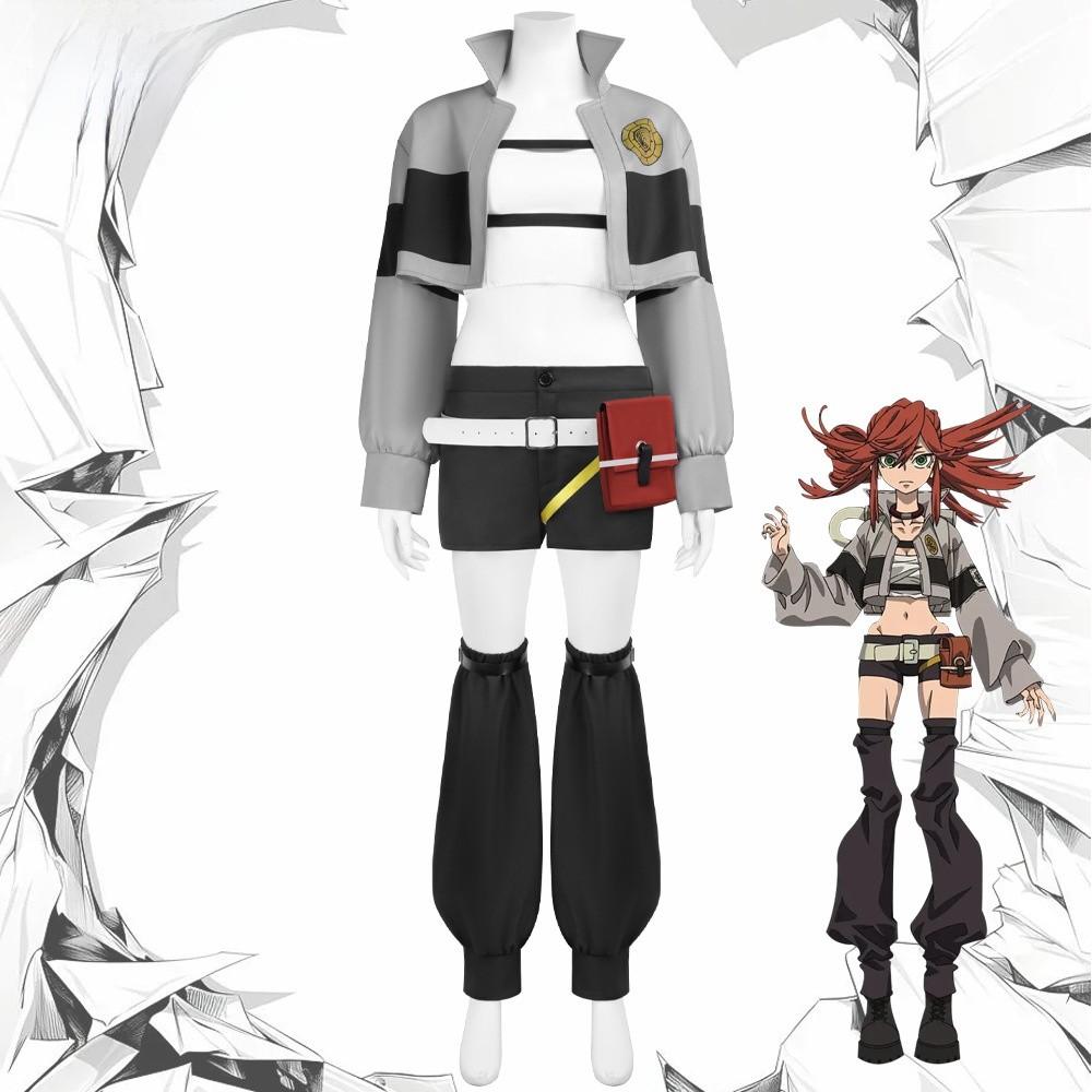 Gachiakuta Riyou Cosplay Outfit With Full Set For Anime And Comic Events