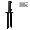 Heavy-Duty Flag Pole Holder Ground Stake Metal Flag Spike for Ground Adjustable Feather Flag Base Universal Light Stakes Rust-Resistant Outdoor Stand