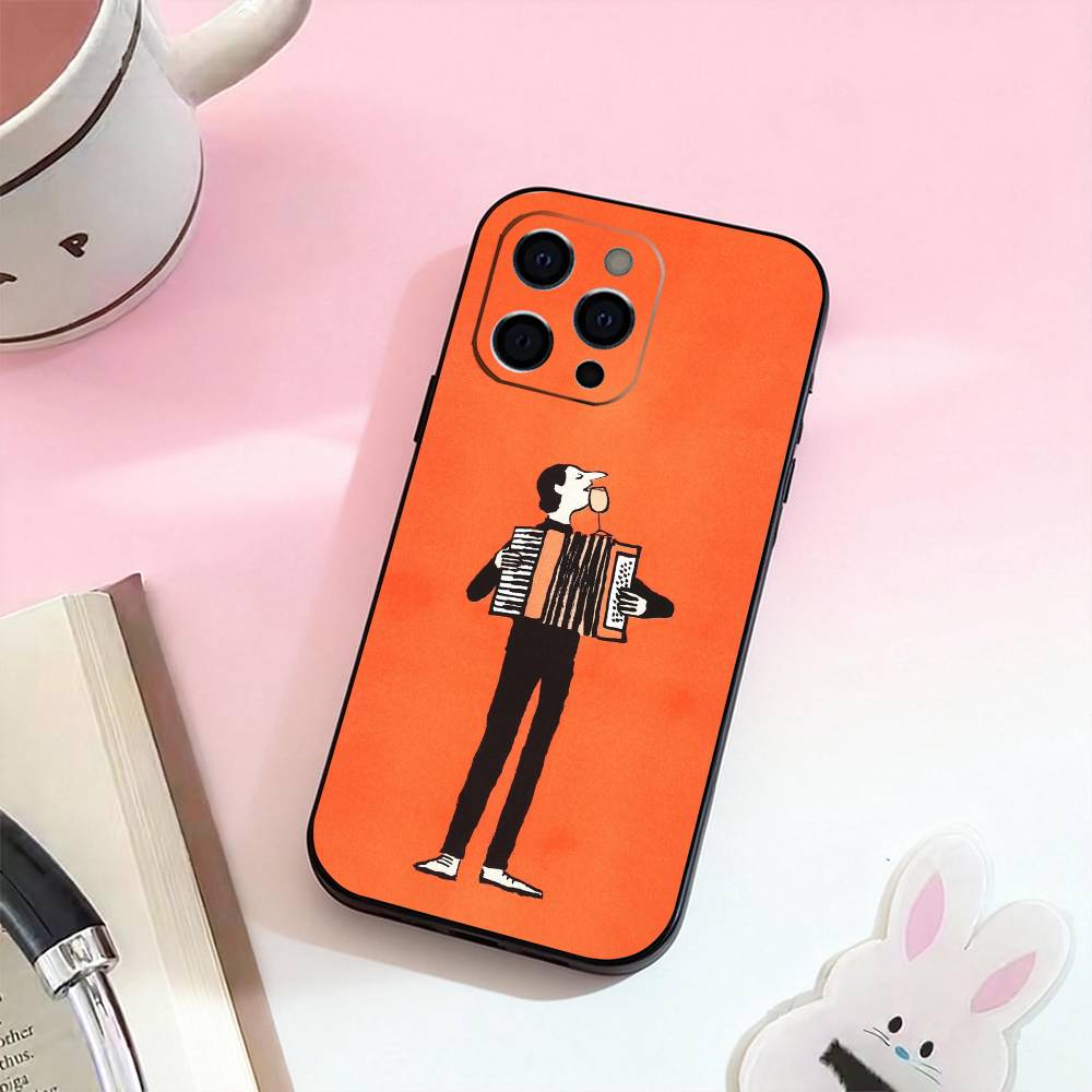 J-Jean Art J-Jullien Phone Case Silicone Soft For IPhone 17,16,15,14,13,12,11,XS,Plus Pro Max