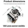 Lawn Mower Engine Carburetor 139/140 Four-Stroke 40-5/52/58 Chainsaw Carburetor Two-Stroke 32 Hedge Trimmer Carburetor