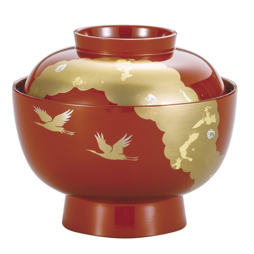 

Maeju lacquerware zoni bowl Kouki vermilion