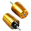POSH FAITH Motorcycle Accessories - Made In Japan - Ultra Heavy Bar Ends - M6 Type for Honda/Suzuki Genuine Handlebars - CB1300SF/SB | CB400SF Etc. -