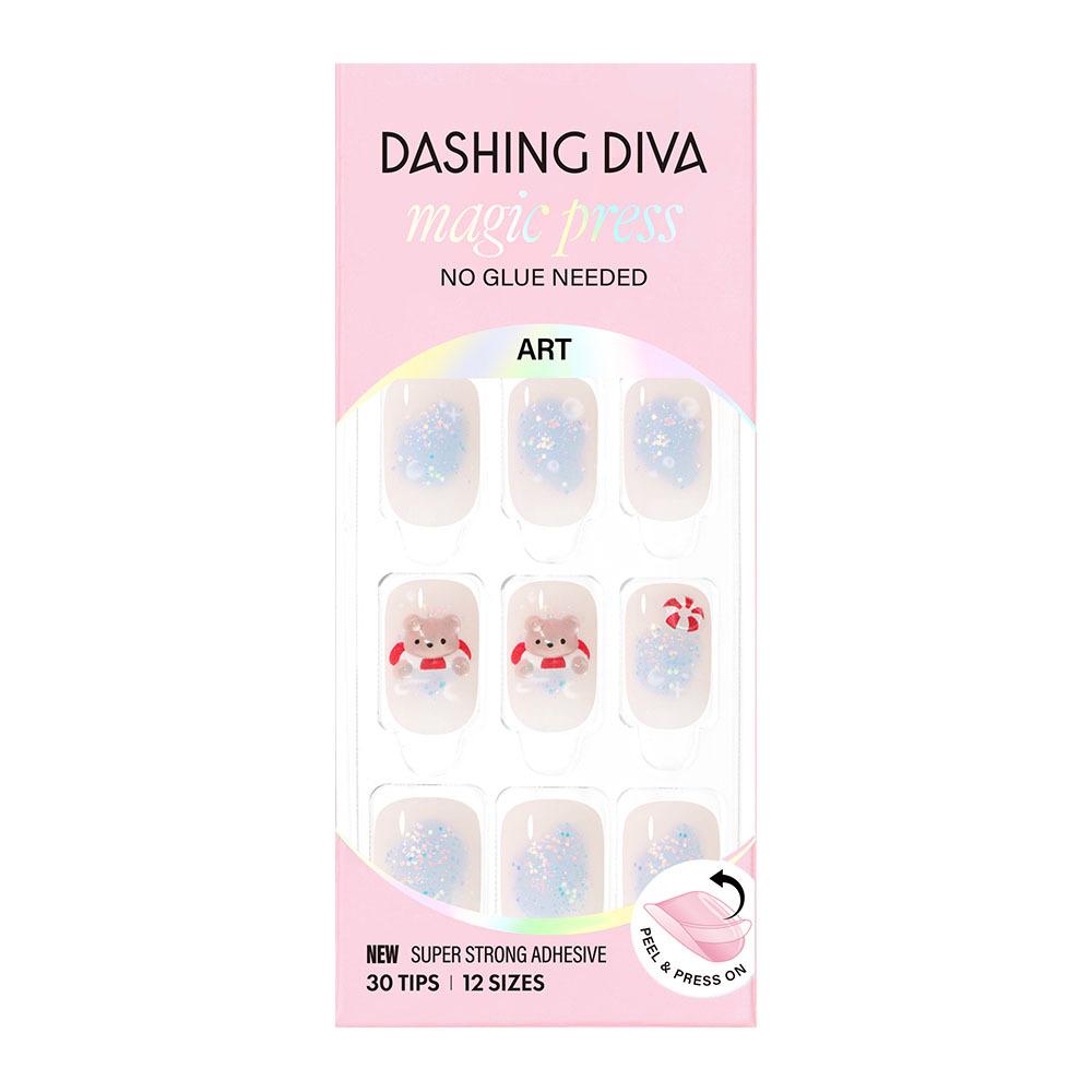

DASHING DIVA Magic Press Nail/Pedi 62 types Swim Bear
