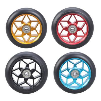 Ruota di Ricambio per Monopattino Stunt da 110 mm con Cuscinetti Leghe di Alluminio Ruota per Monopattino Accessori per Monopattino