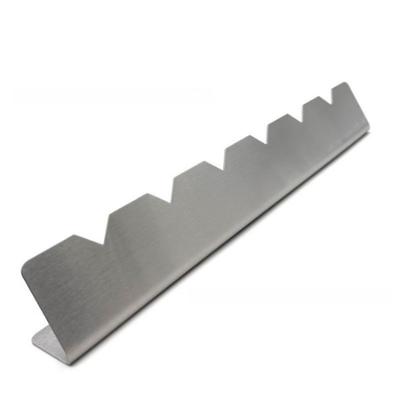 Skewers Holder Set with 6 Slots, Easy-to-Clean BBQ Skewer Stand, Kebab Rack, Flat Skewers Support, BBQ Accessories