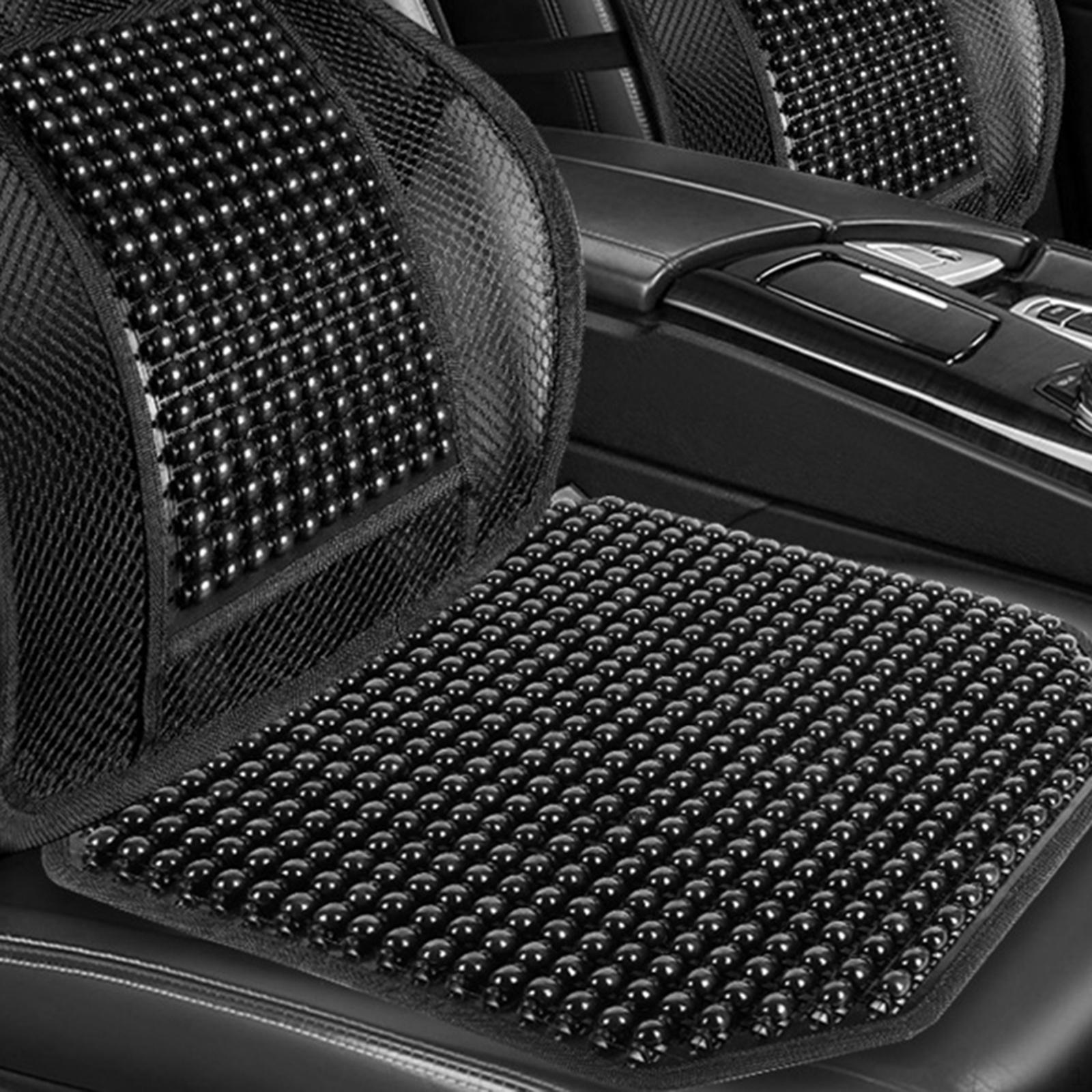 

Автомобильная подушка, авто чехол на сиденье, защитная накладка, стильный освежающий деревянный чехол с бисером