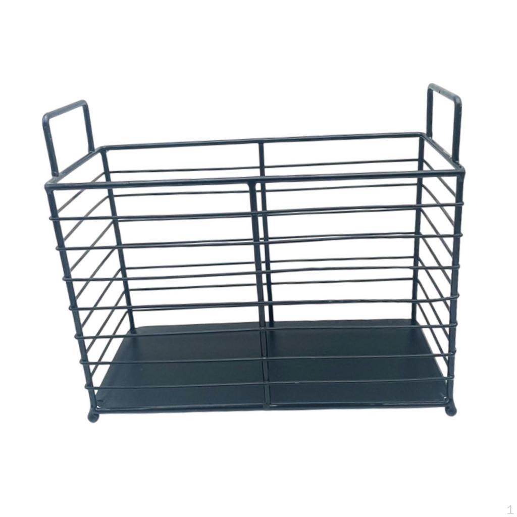 Magazine Holder Desk Organizer Office Storage Basket Box for Home Desktop Letters