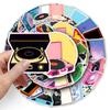 50 Record Record Machines with Small Personality, Fresh and Trendy Cool Decorative Water Cup Suitcase Laptop Stickers
