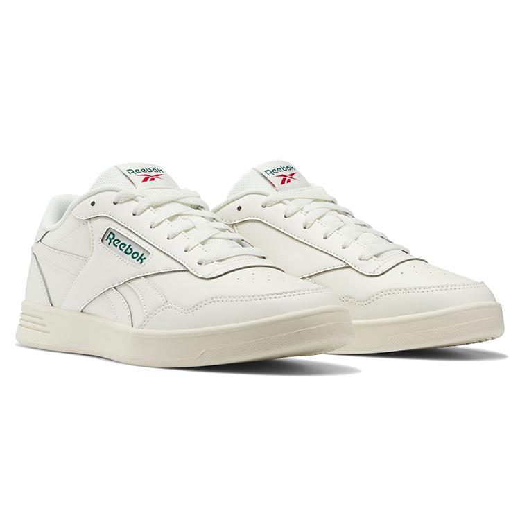 New Reebok Court Advance 'Chalk Dark Green' 100010620