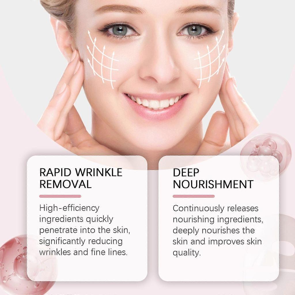 Hoygi Collagen Anti-Wrinkle Moisturizing Mask (Box Set) Brightens, Rejuvenates And Nourishes Every Inch Of Skin With A Lustrous Moisturizing Mask