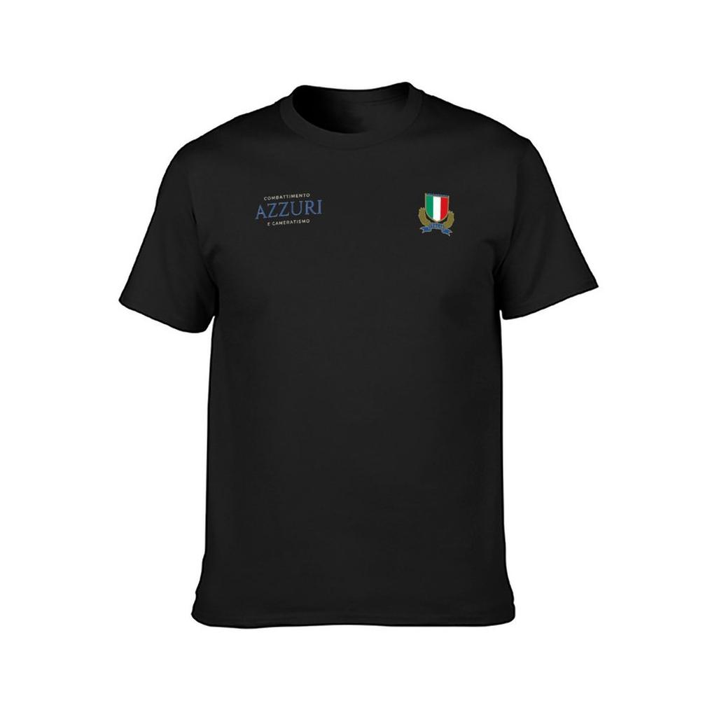 ITALIEN Rugby von TSC minimalistisches T-Shirt lustige Sommeroberteile Tierdruck für Jungen Herren Grafik-T-Shirts lustig