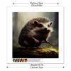 New Arrival 5D DIY Full Circle Diamond Painting "Hedgehog" Embroidery Cross Stitch Home Decor Gift