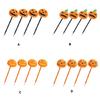 4Pcs Halloween Pumpkins Gel Pen Novelty Writing Pen 0.7mm Pen Tip Smooth To Write Halloween Party Supplies