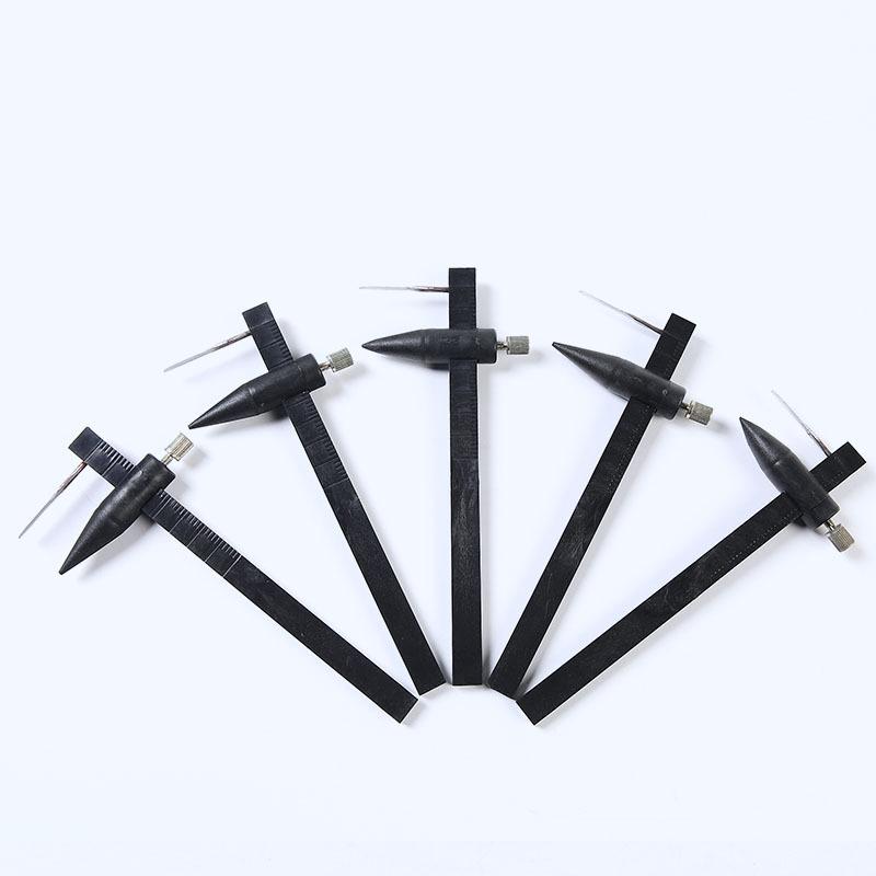 Pottery Making Tool Purple Sand Pot Opening Gauge Car Plastic Mud Bar Car Wall Car Wooden Distance Car Compass Cutter