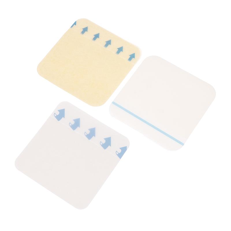 5Pcs Portable Hydrocolloid Adhesive Dressing Wound Dressin Self Adhesive Breathable Ultra Thin Waterproof Bedsore Heal Pad Patch