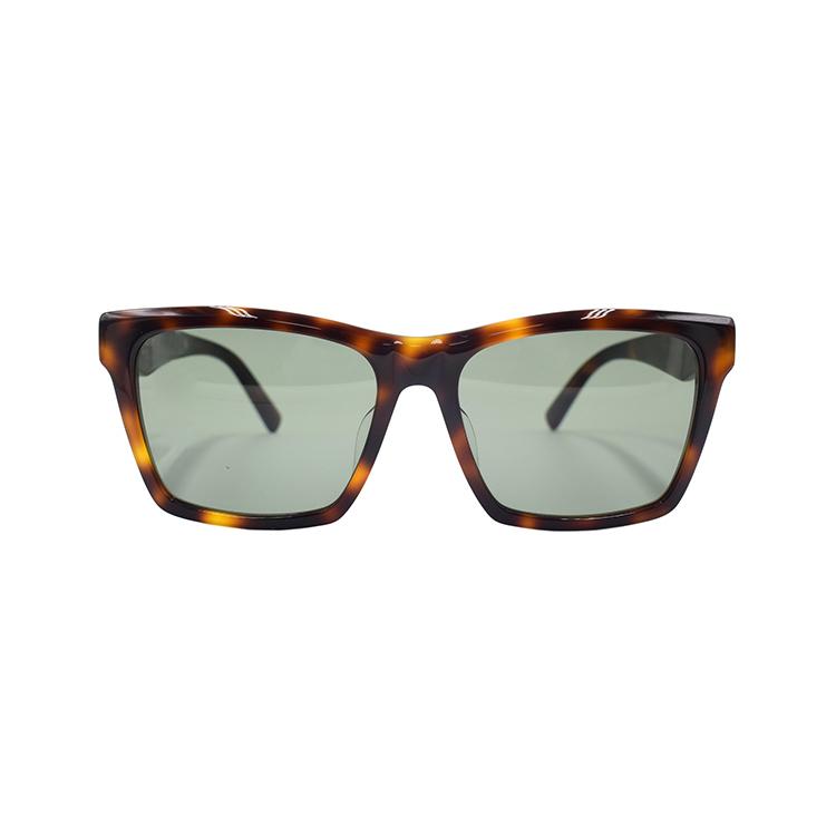 Saint Laurent Interwoven Letter Series Classic Style Square Sunglasses Unisex Sunglasses SLM104F-003