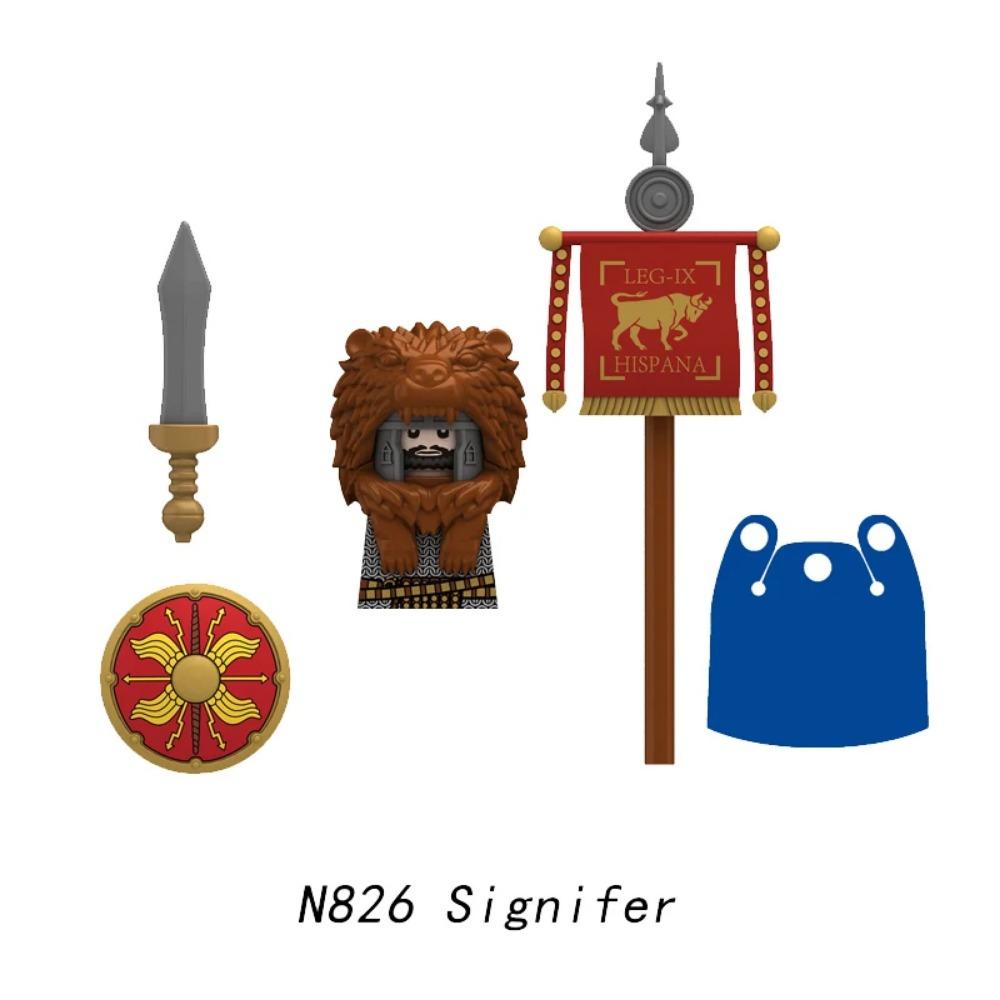 

Средневековый римский солдат Строительный блок Легион Гладиатор Лучник Аниме Игра Игрушка Пехота Ополчение Доспехи Щит Флаг Мини Подарок Кирпичик