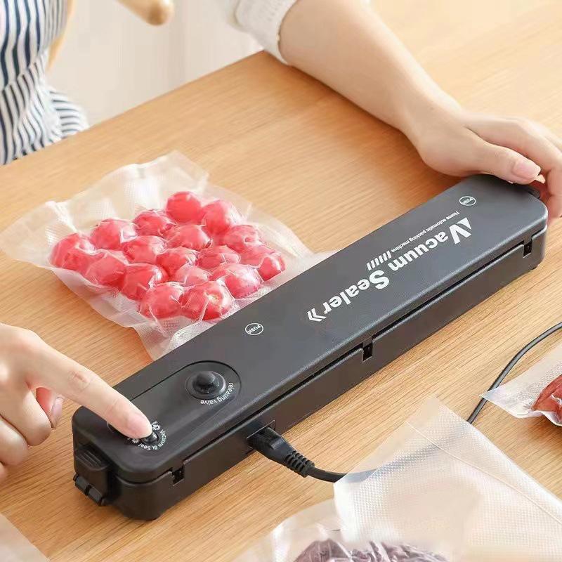 1 Piece Home Kitchen Vacuum Sealer with 10 Vacuum Bags, 220V EU Voltage, Kitchen Gadgets, Home Essentials