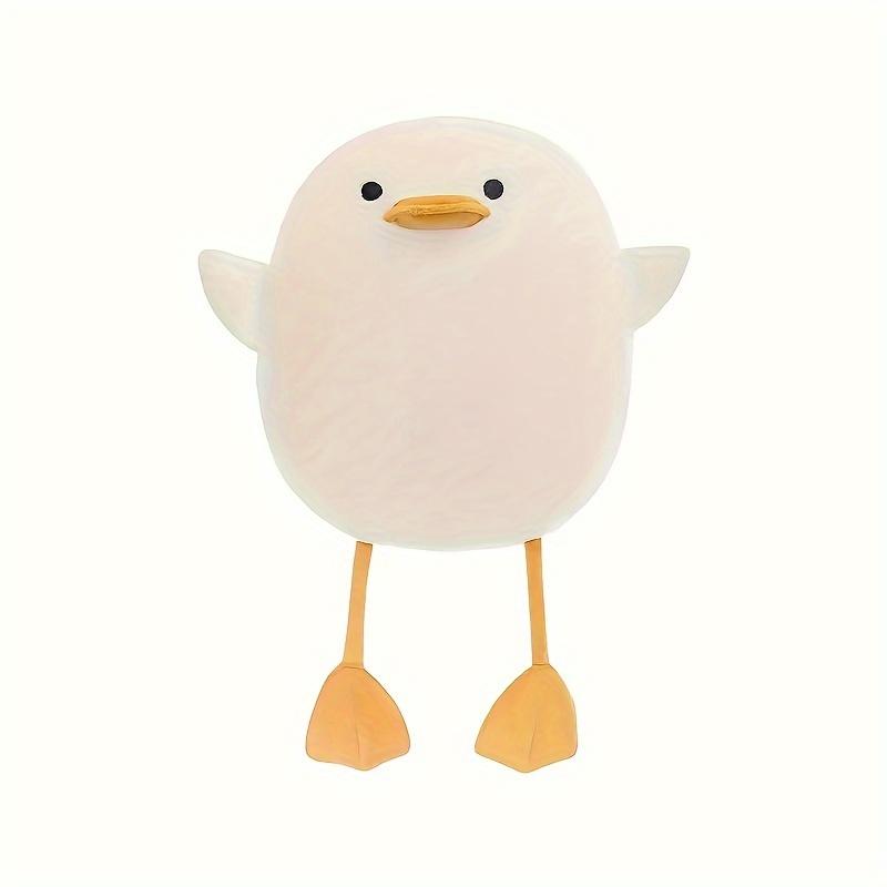 Soft Duck Plush Ultra-Soft White Duck Plush Pillow Multi-Use Cuddly Toy Polyester Fiber for Any Occasion as Gift белый 5730₽