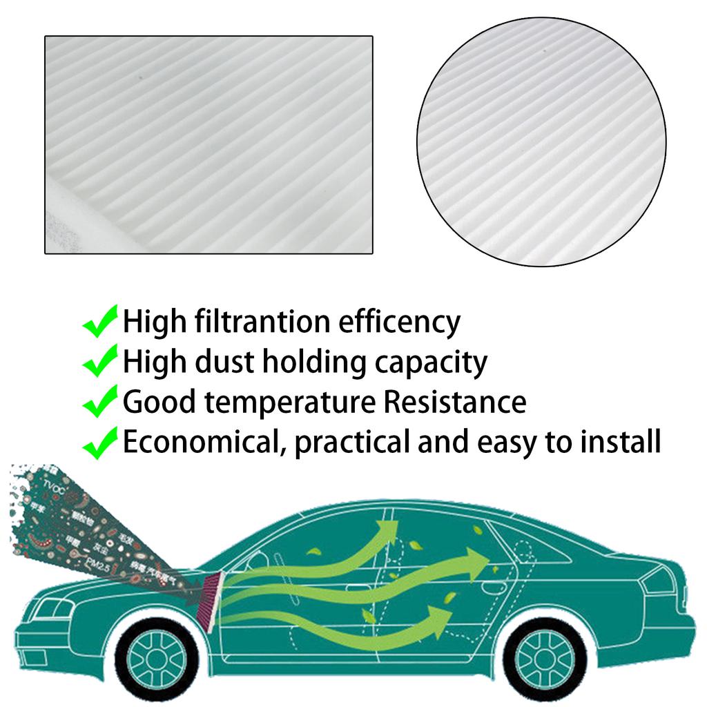 Car Cabin Air Filter For Benz M-Class GLE (W166) 2011 - 2019 ML 250CDI/300/350/400/500/63AMG 4-matic 2.1/2.5/3.0/3.5/4.7/5.5 L