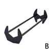 Household Repair Plumbing Tool Flume Sink Wrench Sink Faucet Key Plumbing Pipe Four-claw Hexagon Wrench Bathroom Wrench Tool