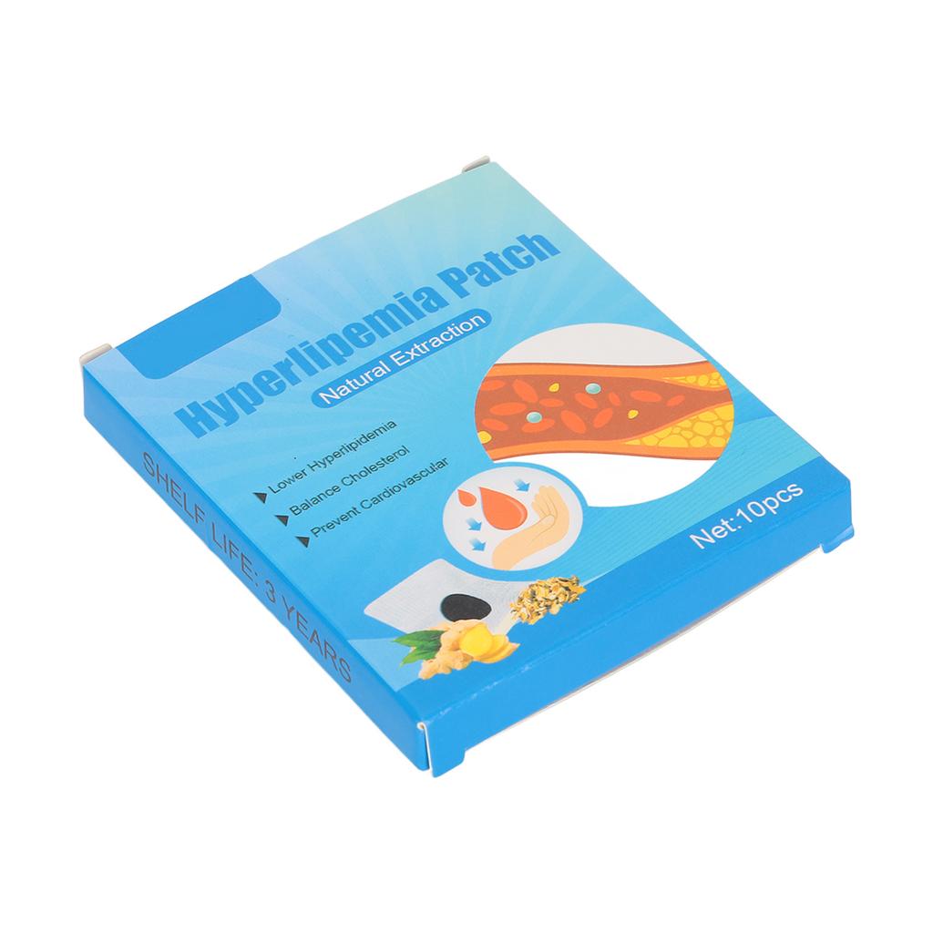 10pcs Weight Loss Patches Natural Herbs Breathable Balance Blood Lipid Health Care Weight Loss Belly Patch