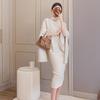 Women's Wool Blend Cape: Turtleneck Sweater Coat with Bat Sleeves - Cos Style for Autumn/Winter