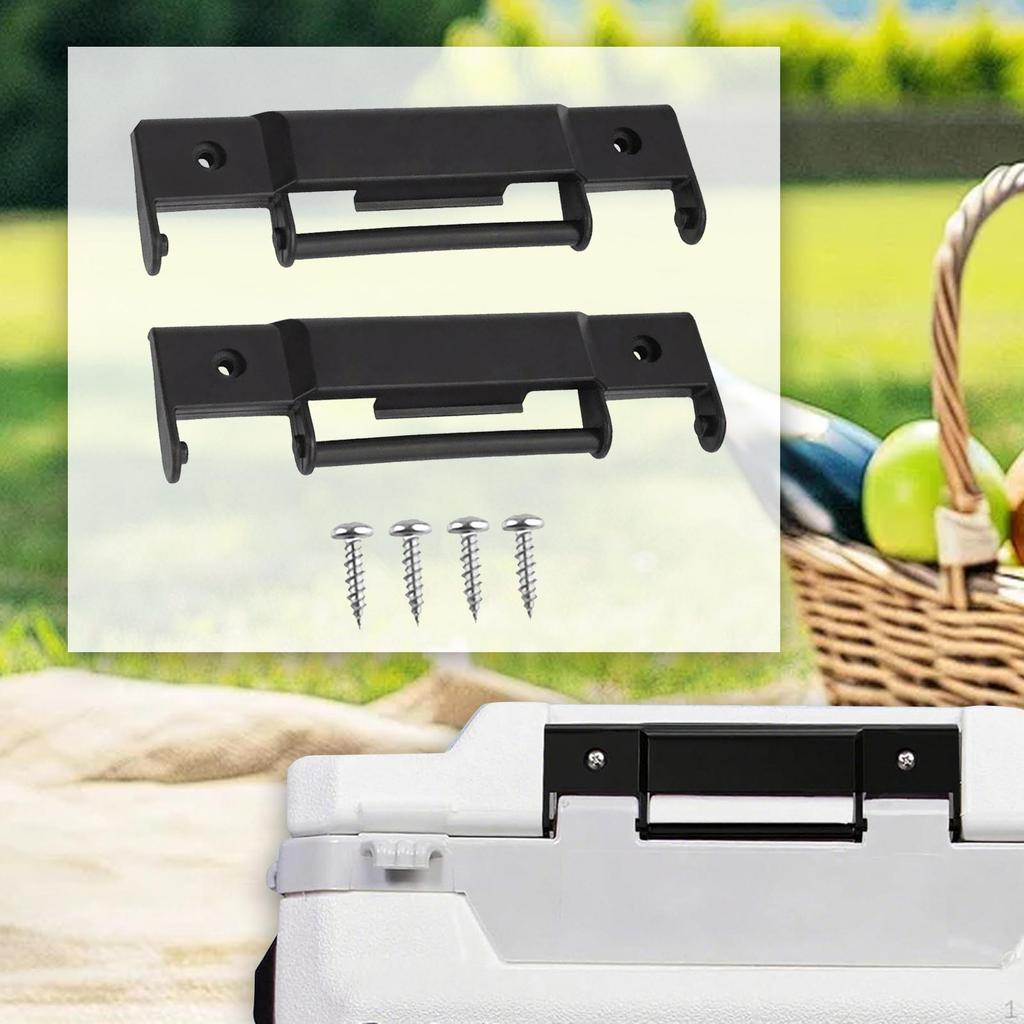 2Pcs Snap on Hinges with Mounting Screws Assembly Maintenance Latch Parts Replaces Components for 70
